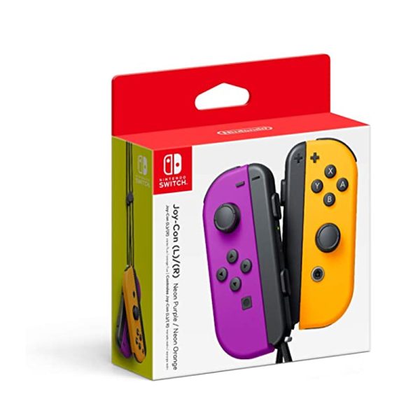 Nintendo Neon Purple/ Neon Orange Joy-Con (L/R)