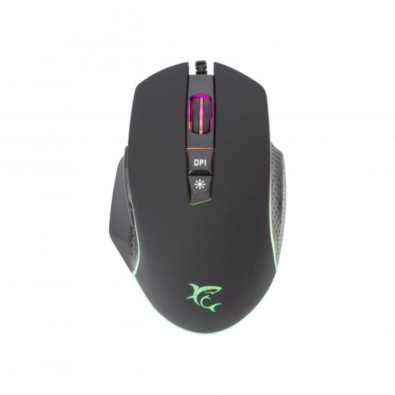 Maus lojërash White Shark GM-5009 GARETH Black / 6400 dpi