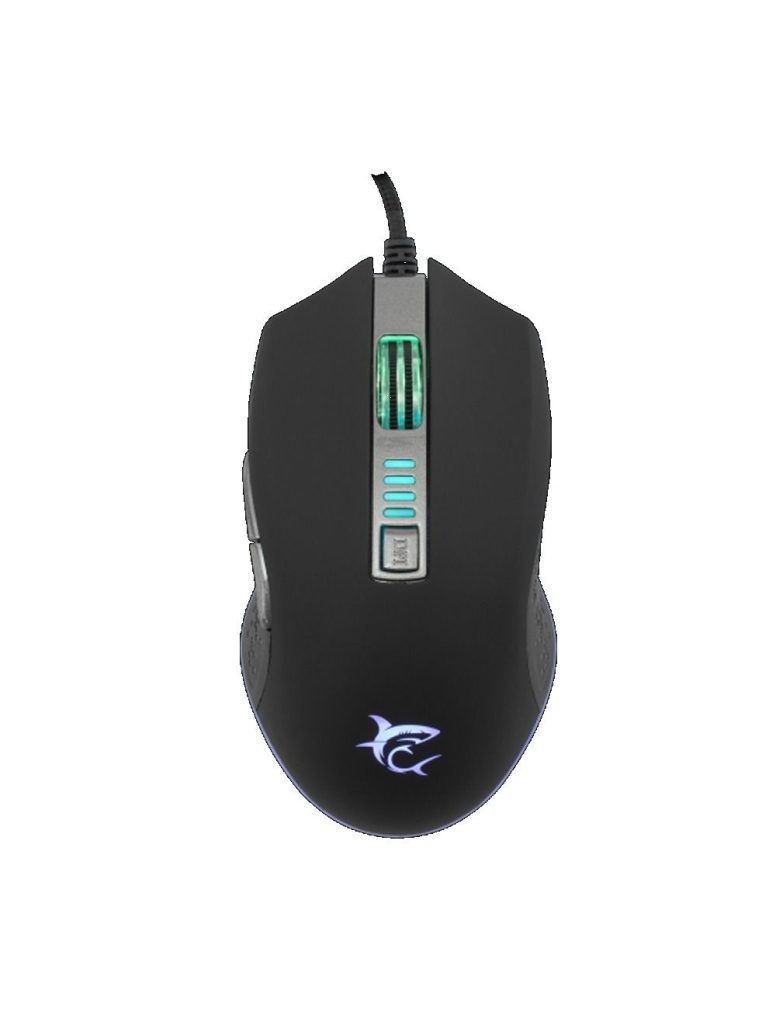 Maus lojërash White Shark GM 5002 Octavius RGB / 6.400 dpi