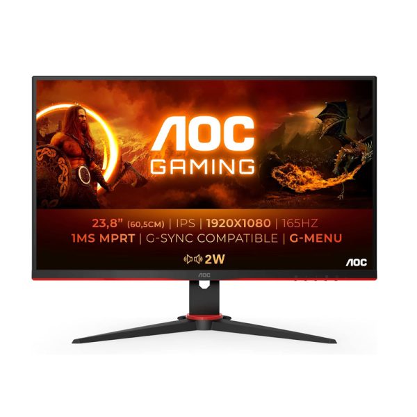 Monitor Gaming AOC  Gaming 24G2SPU - 24 165Hz