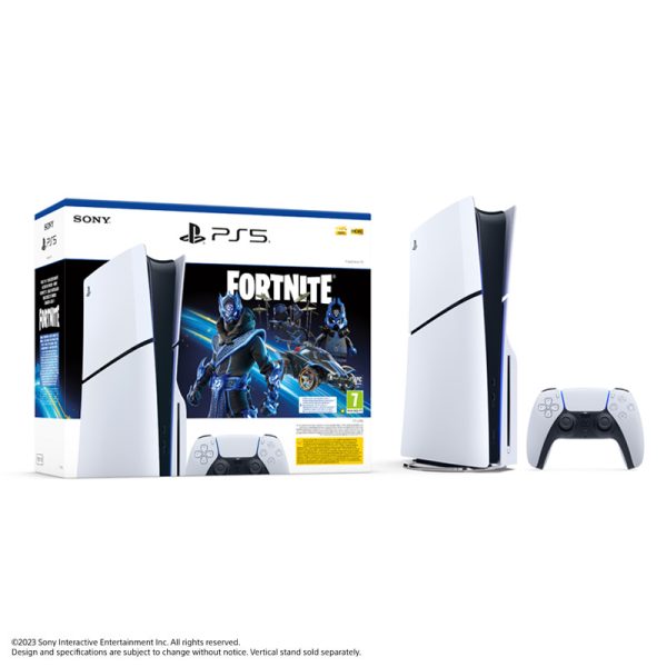 PlayStation®5 console – Fortnite® Cobalt Star Bundle (model group – slim)