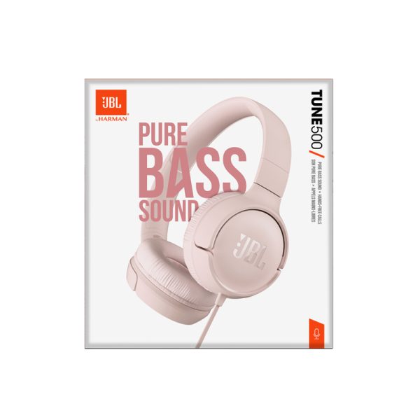 Kufje  JBL Tune 500 - Pink JBLT500PINK