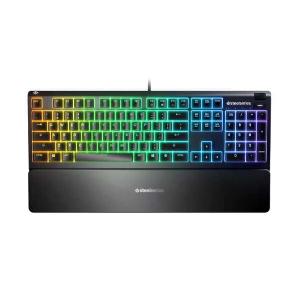 Tastierë  SteelSeries Apex 3 , e zezë