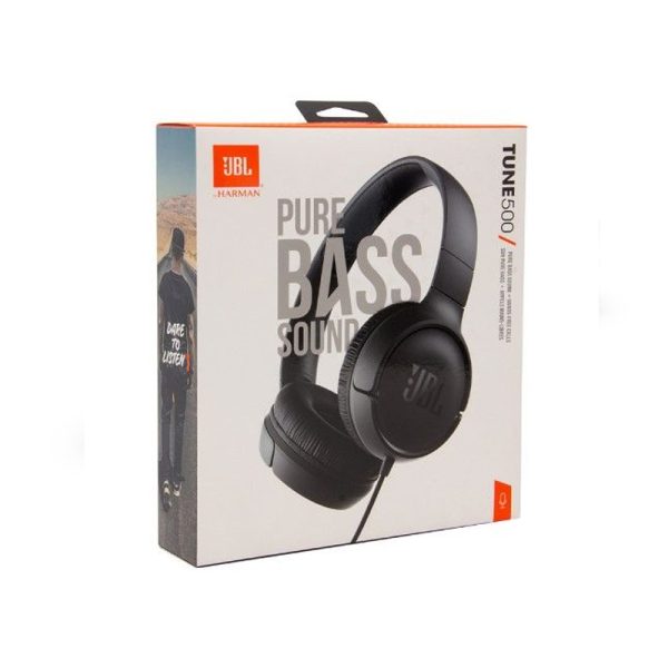 Kufje  JBL Tune 500  - Black JBLT500BLK