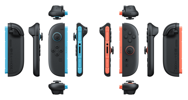 Nintendo Switch 2 Joy-Con 2 Pair – Light Blue/Light Red thumbnail 4