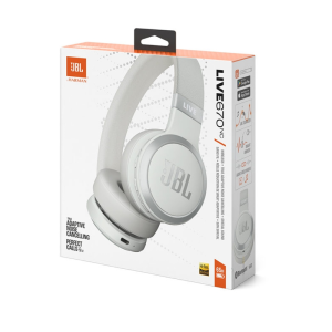 Kufje JBL Live 670 NC White