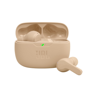 JBL Vibe BEAM Wireless Headphones Beige