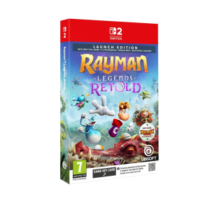 Lojë Nintendo Switch 2 Rayman Legends Retold Launch Edition Game Key Card