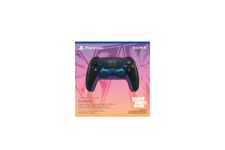 PlayStation®5 DualSense™ Wireless Controller Grand Theft Auto VI Black – Limited Edition thumbnail 6