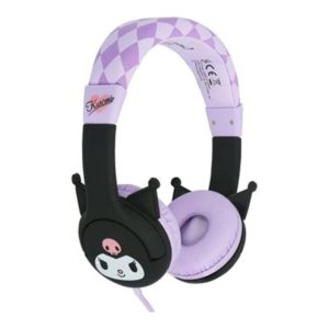 OTL Kuromi Moulded Ears Kids Wired Headphones